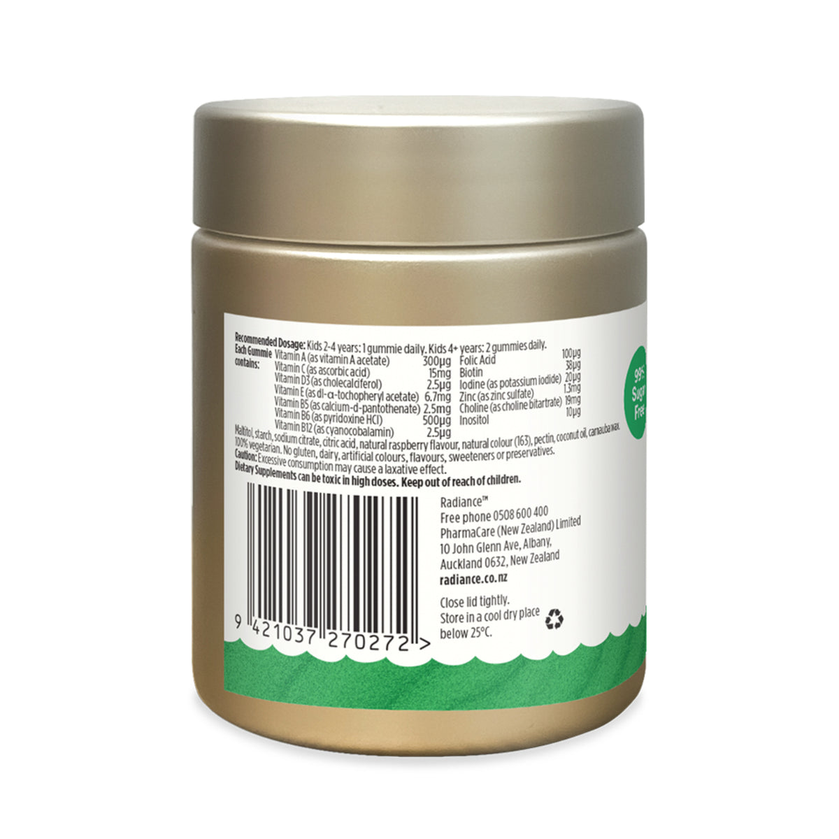 Radiance Kids Multi-Vitamin Gummies 45s