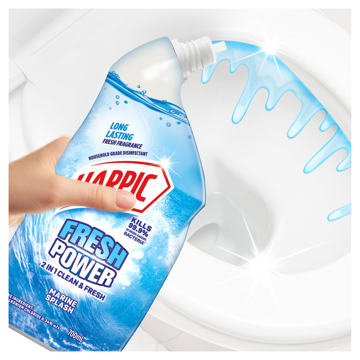 Harpic Fresh Power Marine Splash 700ml