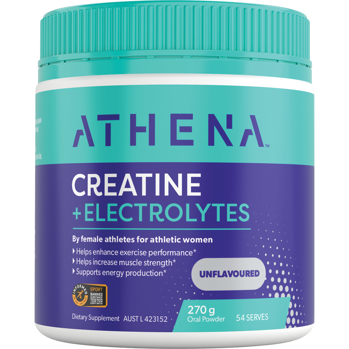 ATHENA Daily Creatine Unflavoured 270g