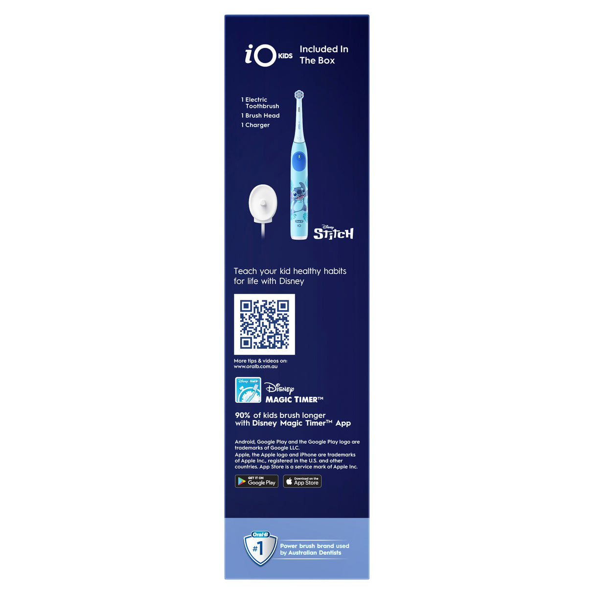 ORAL B iO 2 Kids C&G T/B Stitch Blue