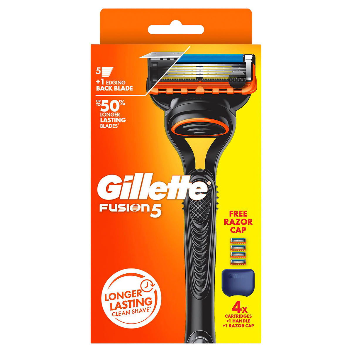GILLETTE Fusion Starter Pk + 4ct