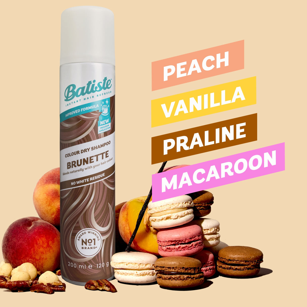 BATISTE Dry Shampoo Brunette 50ml