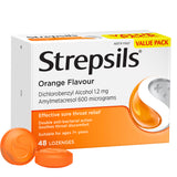 STREPSILS Anaesthetic Orange Lozenge 48s
