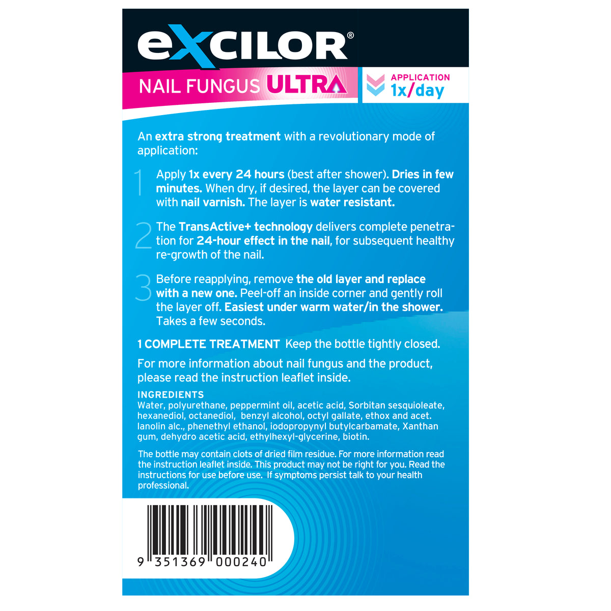 EXCILOR Ultra Nail Fungal Treat 30ml