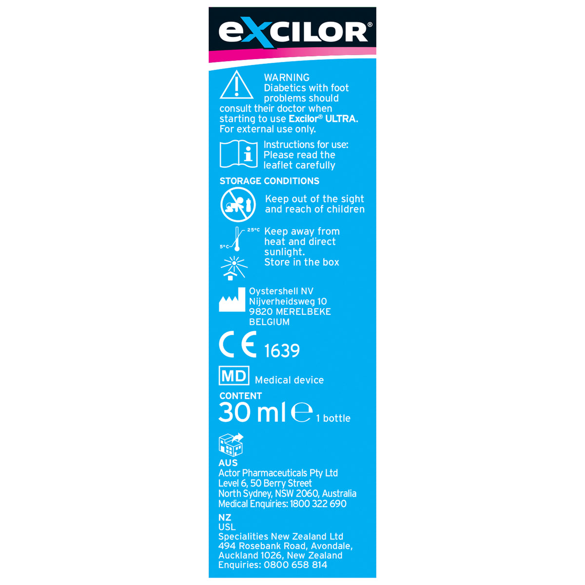 EXCILOR Ultra Nail Fungal Treat 30ml