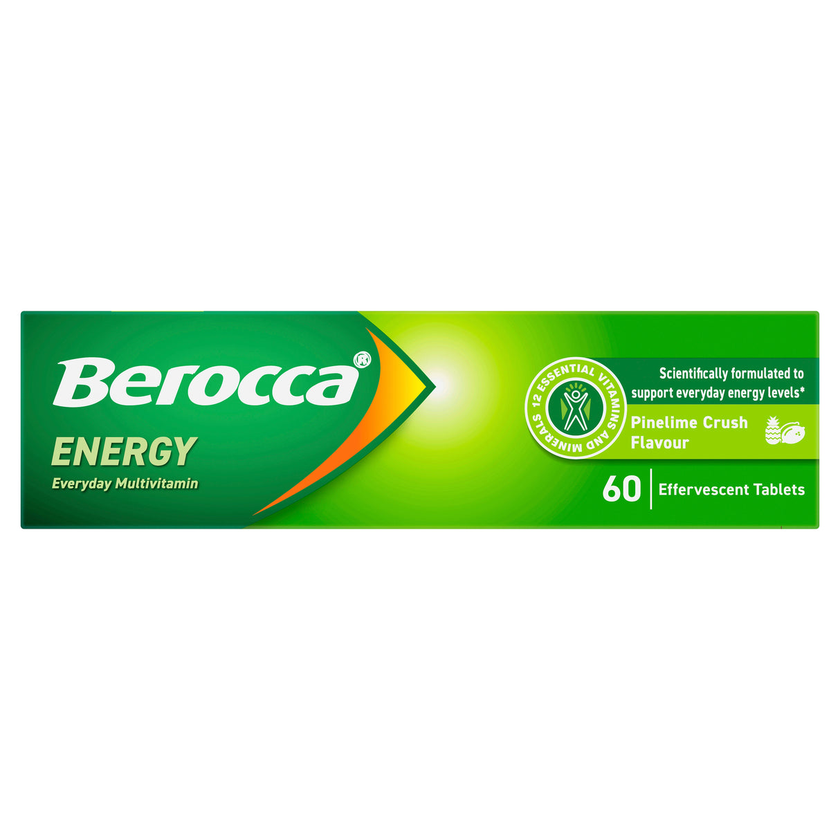 Berocca Energy PineLime Effervescent Tabs 60s