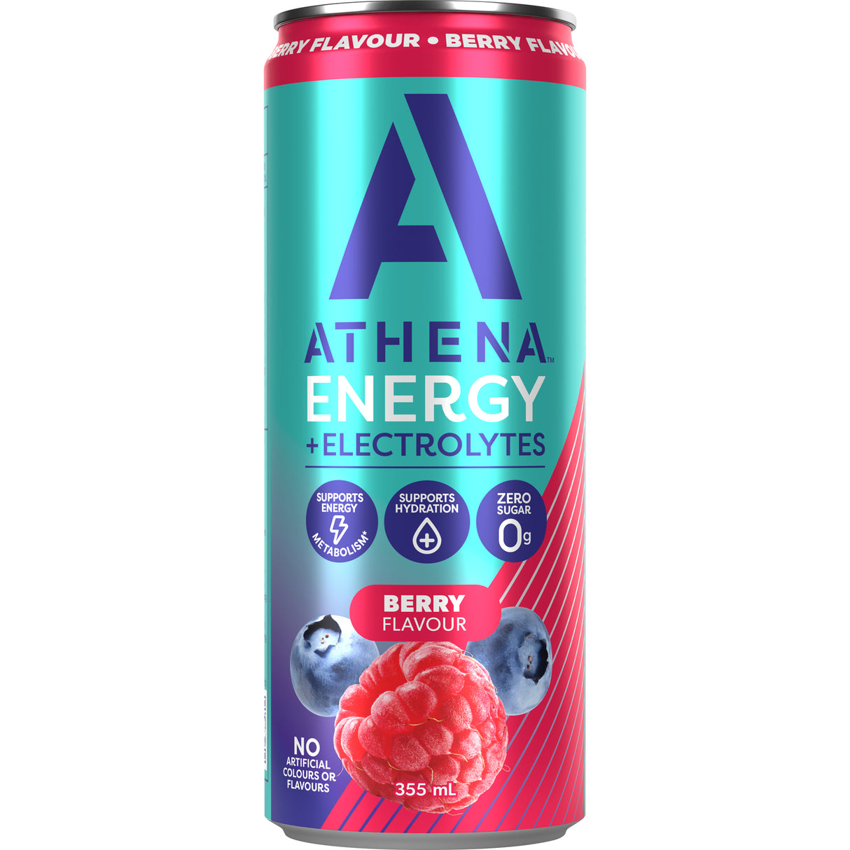 ATHENA Energy + Electrolytes Berry 355ml