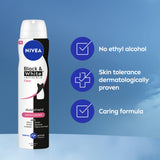 NIVEA Deo Aero Inv. B&W Clear 250ml