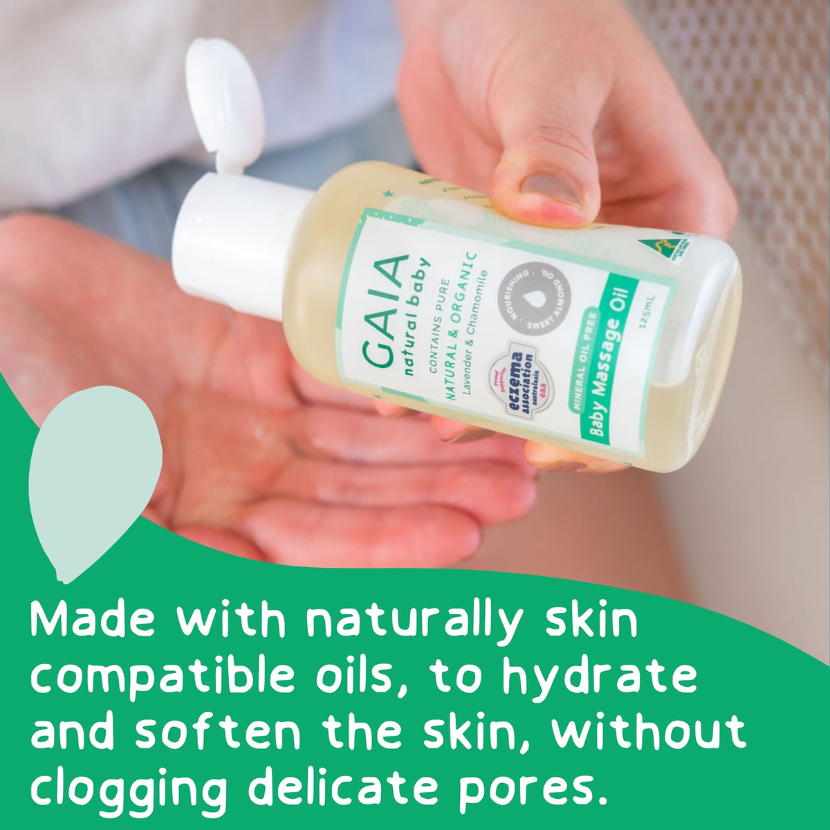 GAIA Baby Massage Oil 125ml