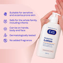 E45 Moisturising Lotion for Dry and Sensitive Skin 500mL