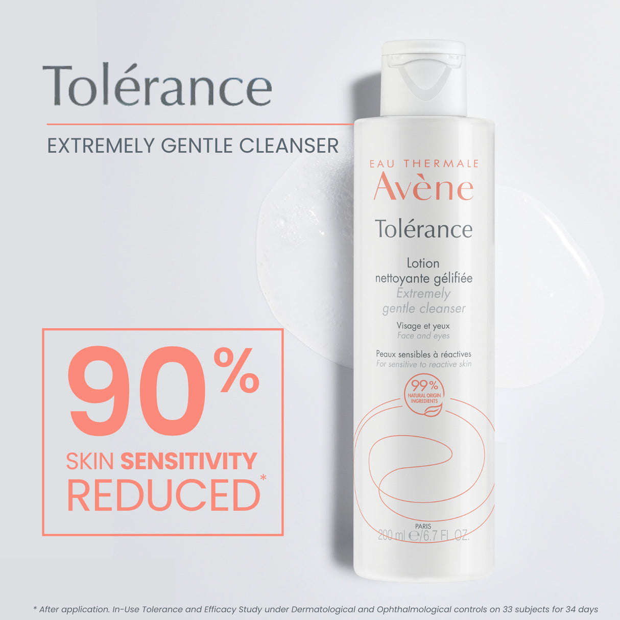 Avene Tolerance Extremely Gentle Cleanser 200ml