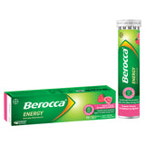 Berocca Energy Strawberry Effervescent Tabs 15s