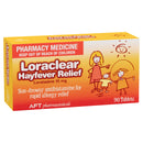 Loraclear Hayfever Tablets 10 mg 90 Tablets