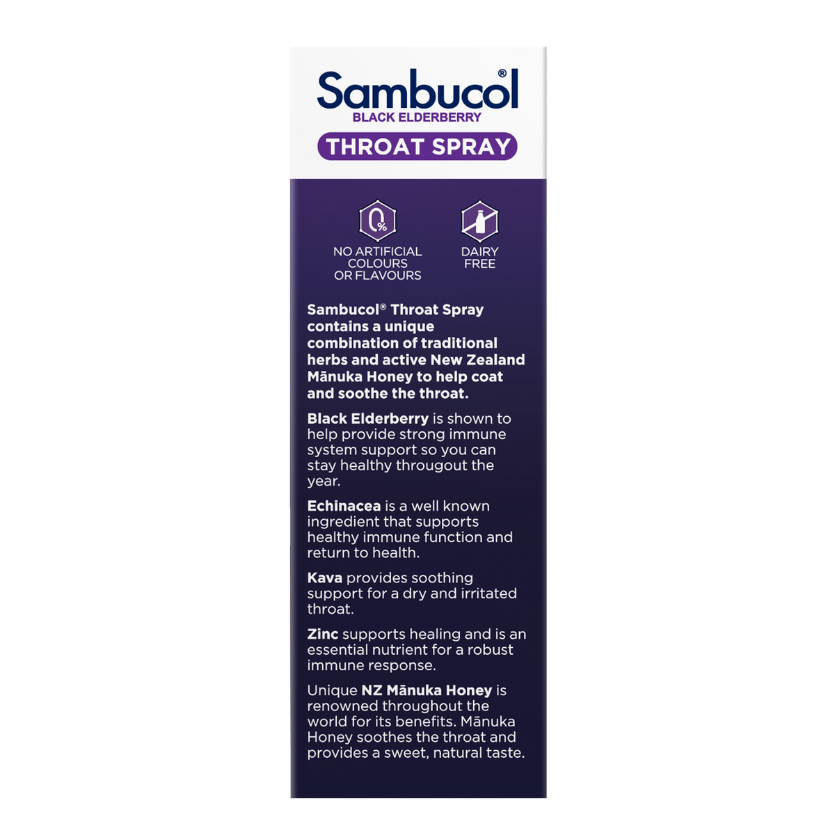 Sambucol Viralact Throat Spray 30 mL