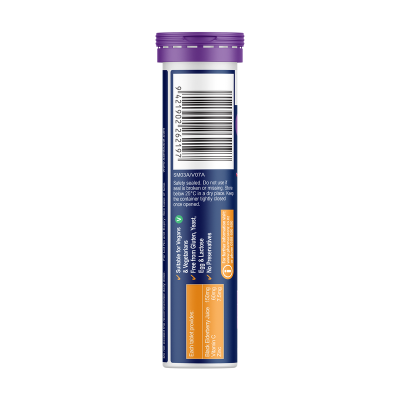 Sambucol Effervescent Immune Support Tablets 15s