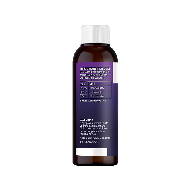 Sambucol Black Elderberry Kids Chesty + Nasal Soothing Syrup 120ml