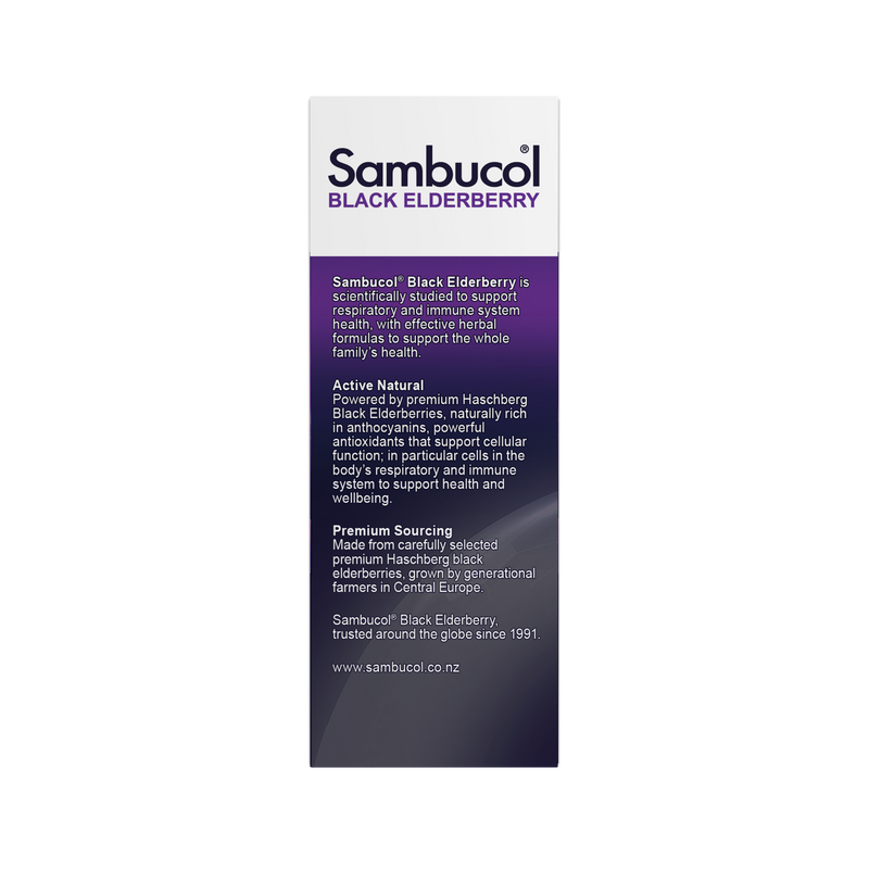 Sambucol Black Elderberry Kids Chesty + Nasal Soothing Syrup 120ml