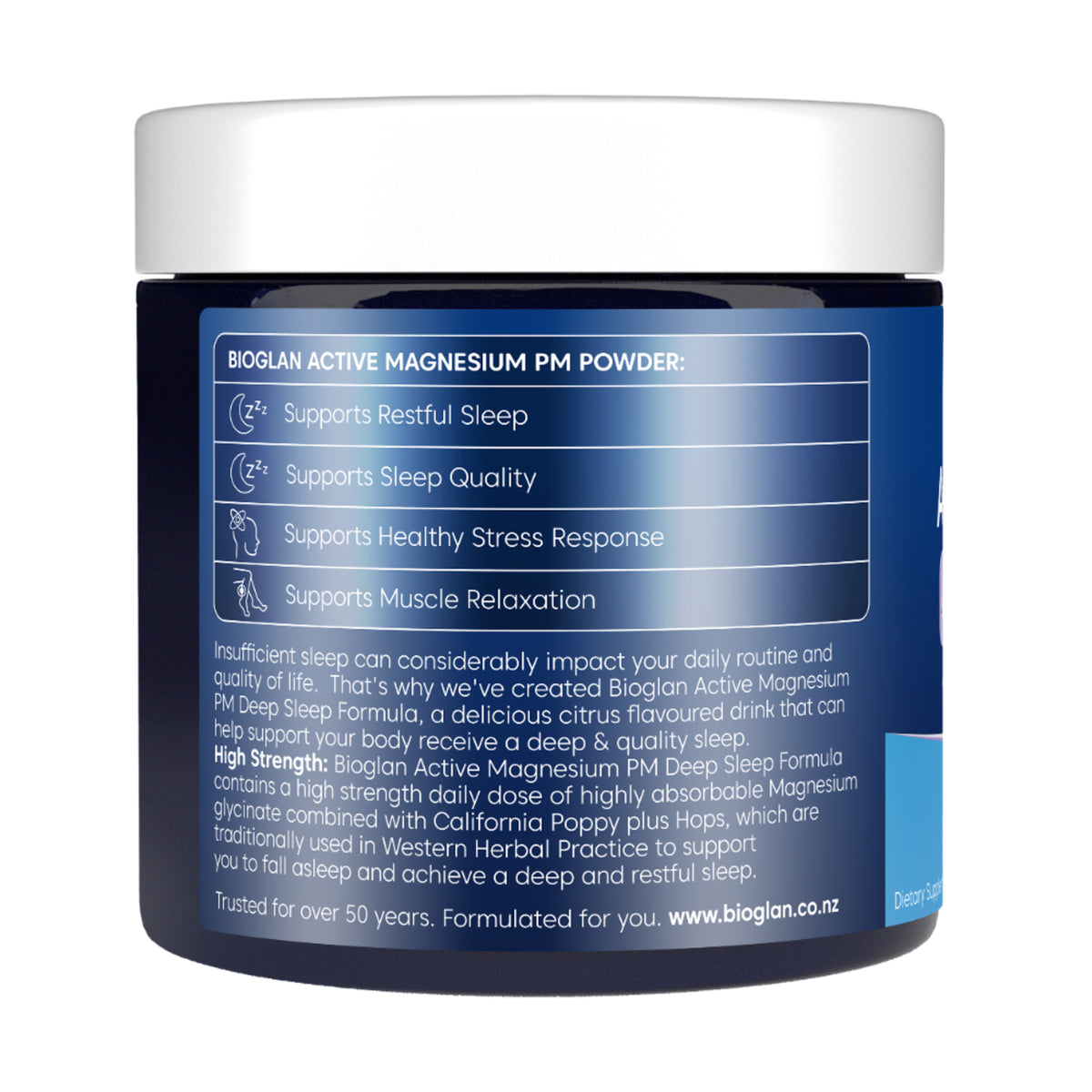 Bioglan Active Magnesium Deep Sleep Formula 240g