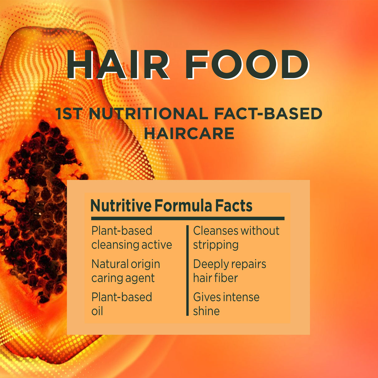 Garnier Fructis Hair Food Papaya Shampoo 350ml