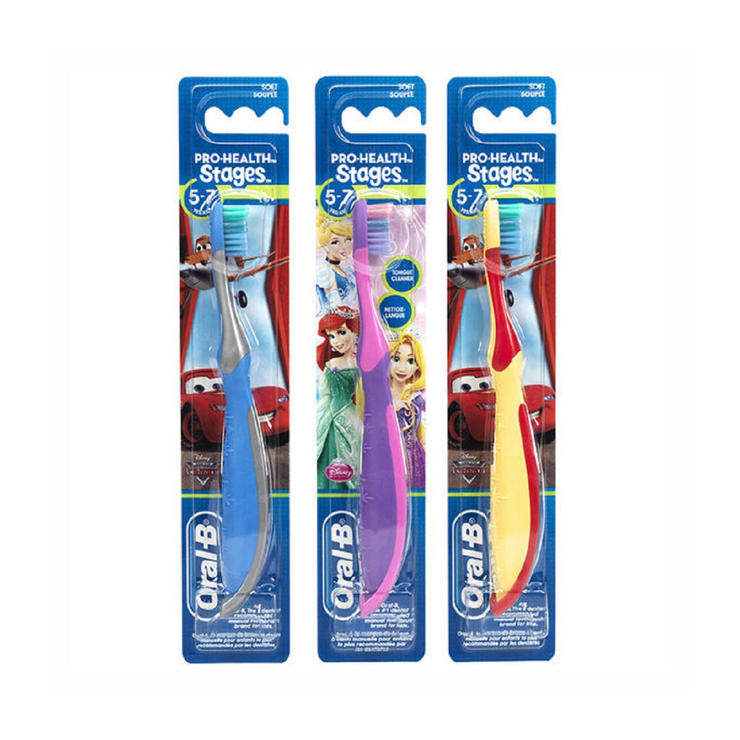 Oral-B Toothbrush Kids Stage (3) 5-7years old Assorted