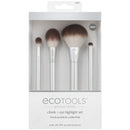 Ecotool Precious Metal Cheek + Eye High Light 4 pack Set