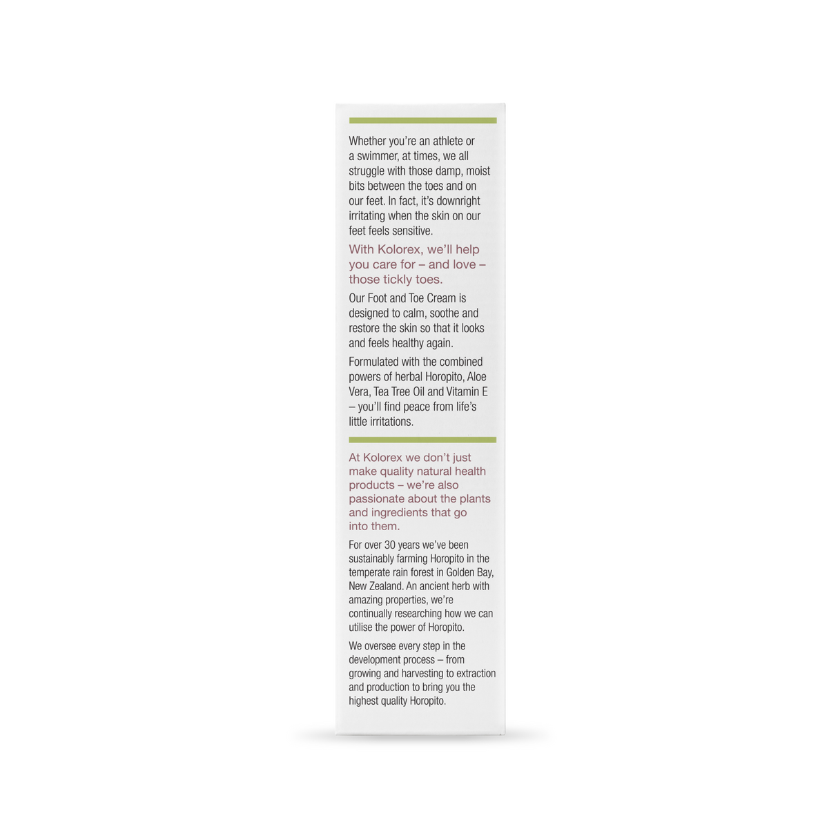 Kolorex Foot & Toe Cream 25g
