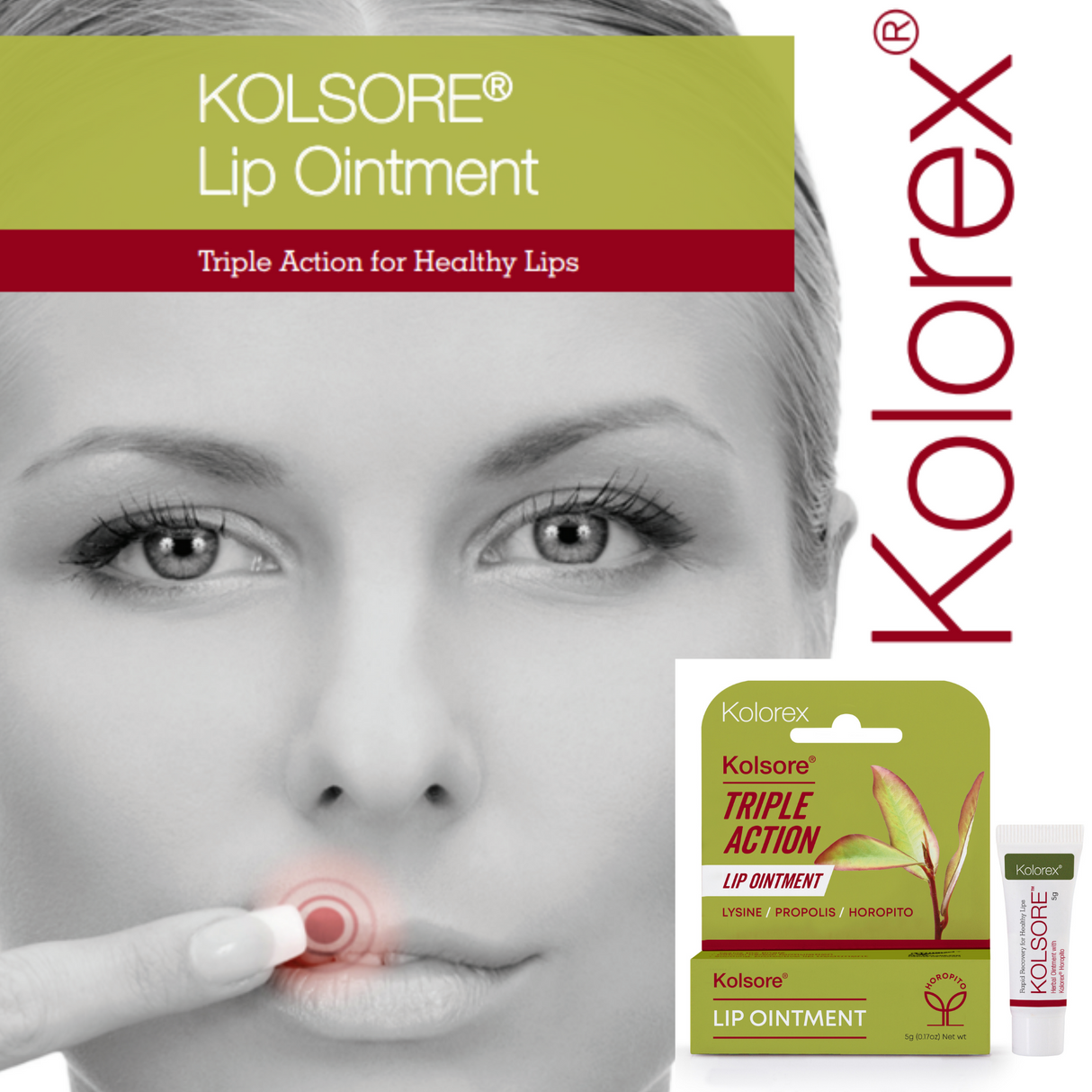 Kolorex Kolsore Lip Ointment 5g