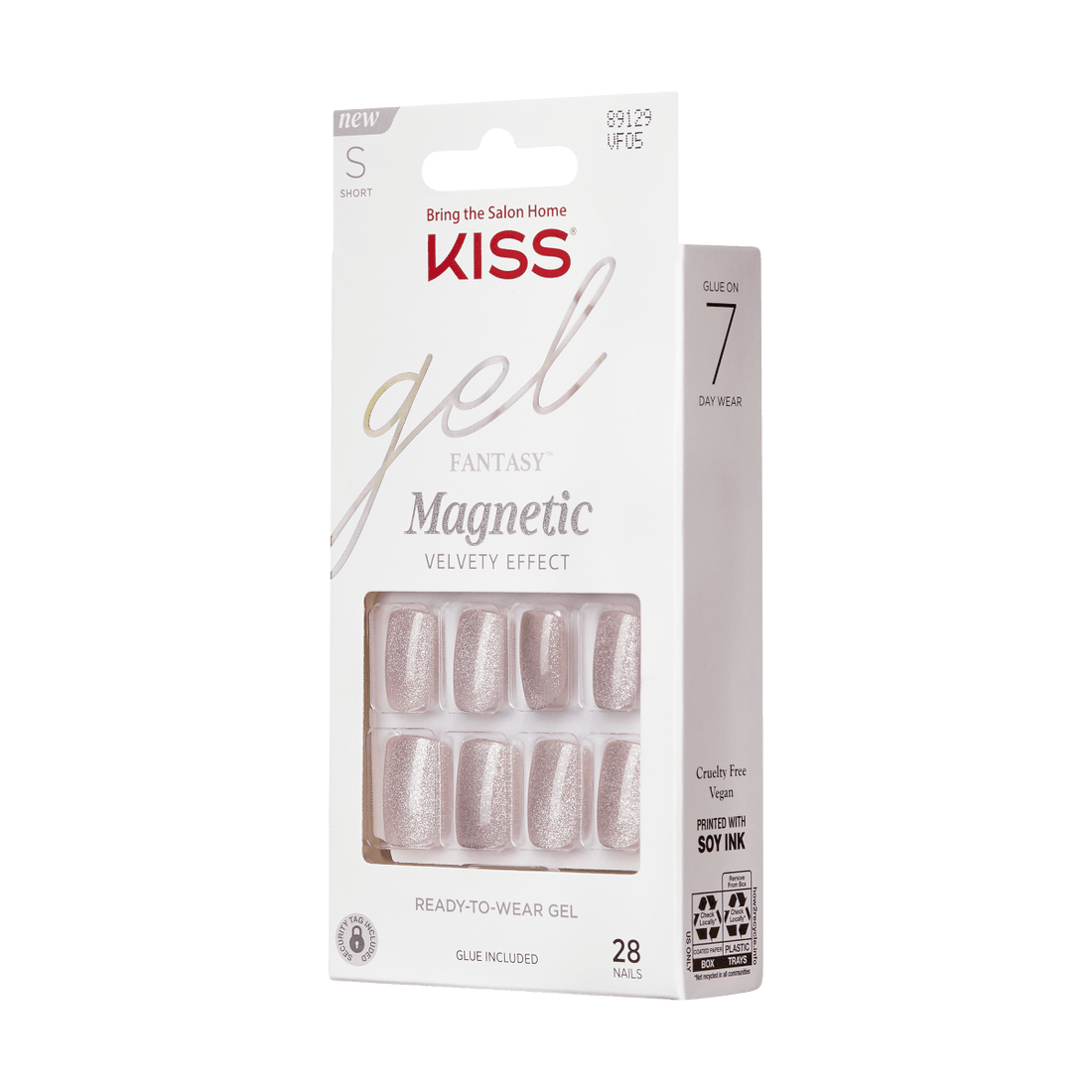 KISS Gel Fantasy Nails Magnetic Dignity
