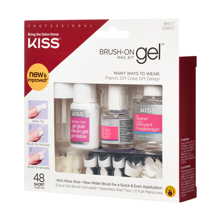 KISS Brush On Gel Kit 1ea