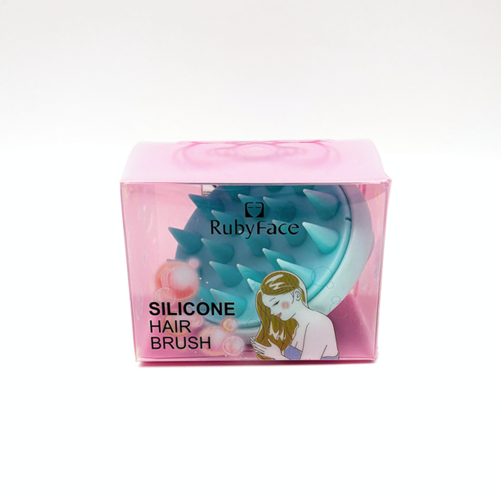 Ruby Face Silicone Hair Brush