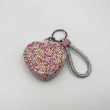 HB&Co Compact Mirror Rhinestone Heart Assorted