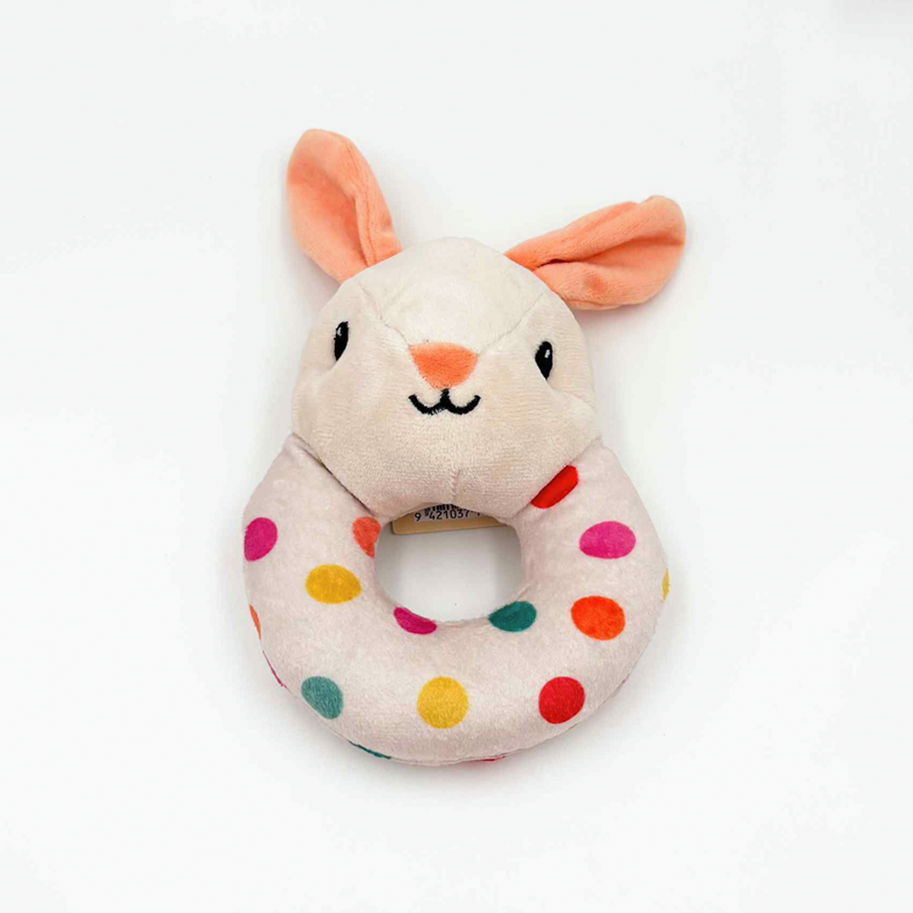 My Little Sprout Bunny Ring Rattle