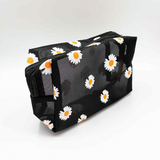HB&Co Cosmetic Make Up Bag Sheer Small Black