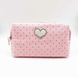 HB&Co Cosmetic Bag Heart Pink