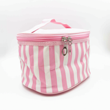 HB&Co Candy Stripe Makeup Bag