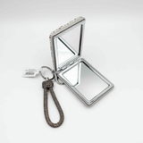 HB&Co Compact Mirror Rhinestone Rectangle Assorted