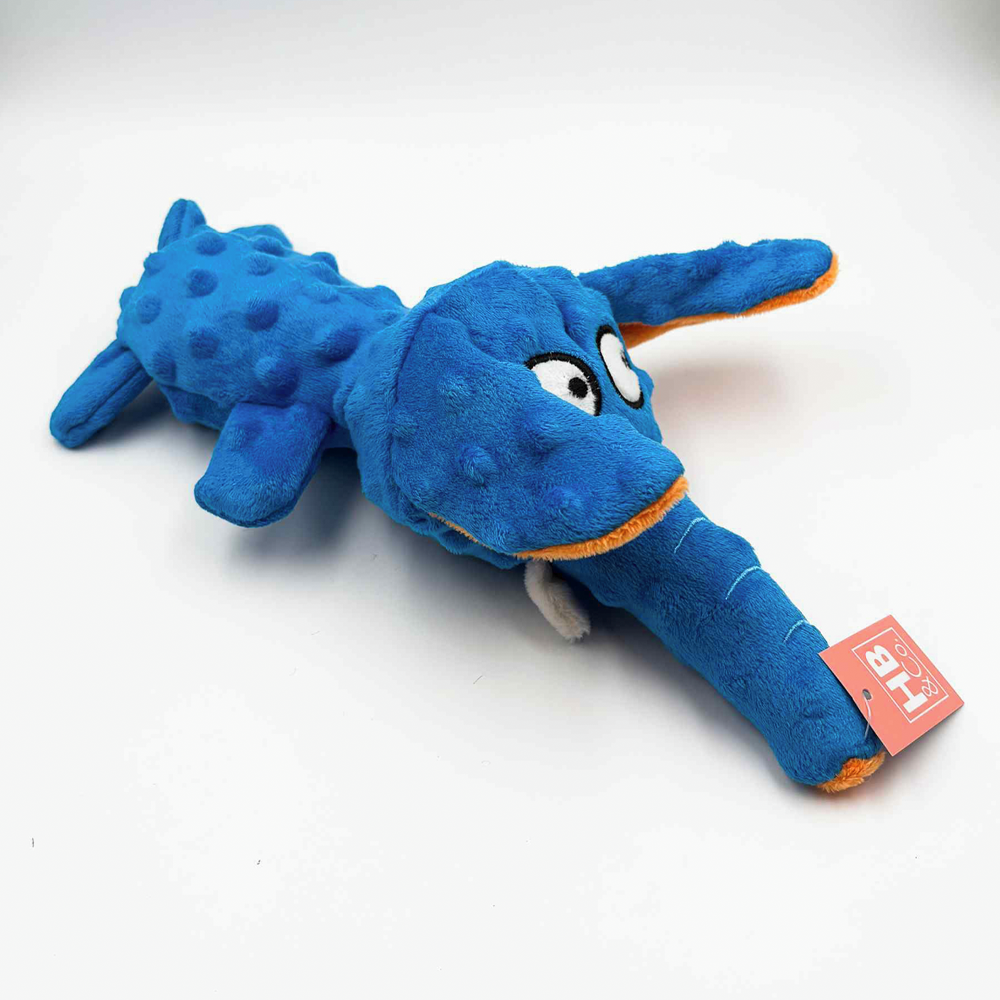 HB&Co Pet Toy Plushie Blue Elephant