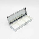 HB&Co Travel Pill Box 3 Compartment Floral Assorted