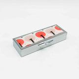 HB&Co Travel Pill Box 3 Compartment Floral Assorted