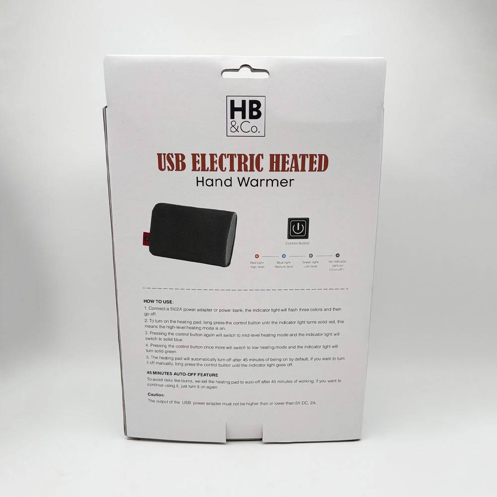 HB&Co USB Electric Heated Hand Warmer