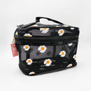 HB&Co Cosmetic Make Up Bag Large Sheer Flower