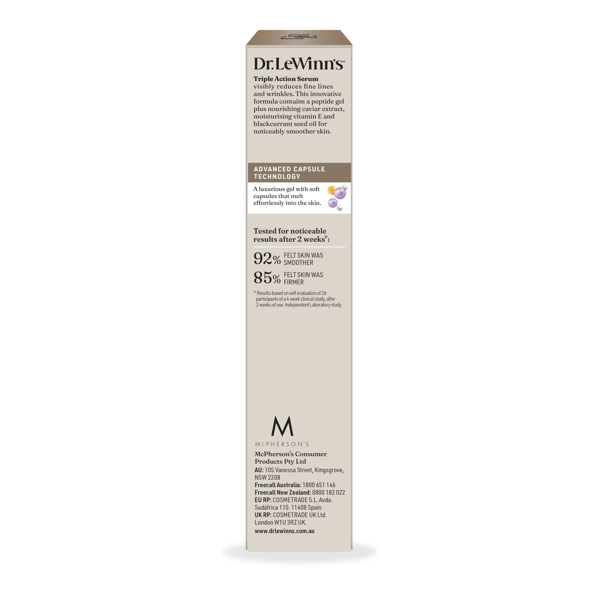 Dr. Lewinn's Line Smoothing Complex S8 Triple Action Defence 30g