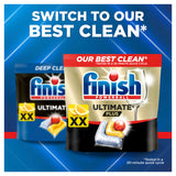 Finish Ultimate Pro Dishwasher Tablets Lemon Sparkle 46pk
