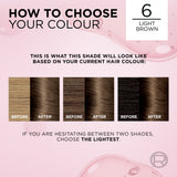 L’Oréal Paris Excellence Crème Permanent Hair Colour - 6 Light Brown