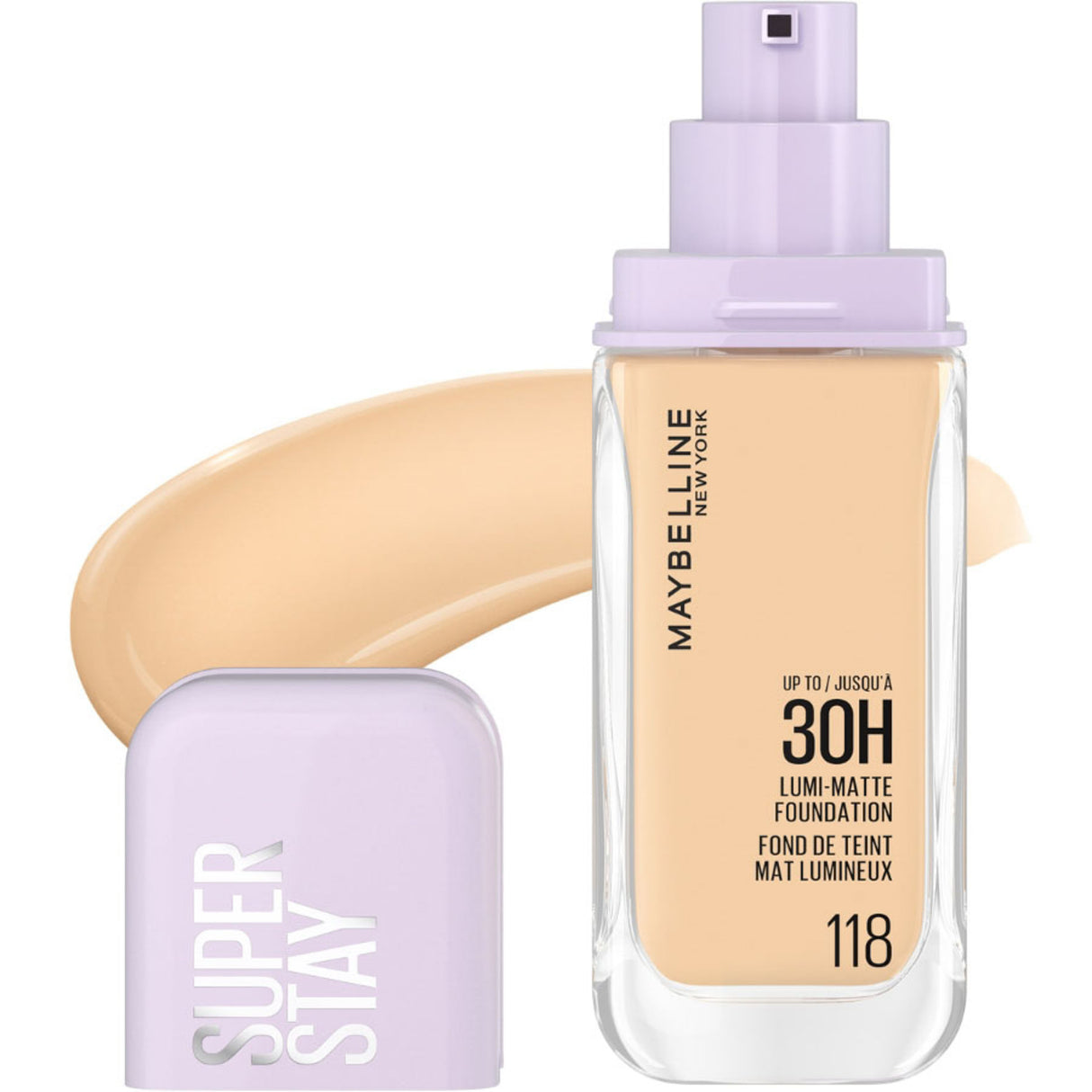 Maybelline Superstay Luminous Matte Foundation 118