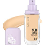 Maybelline Superstay Luminous Matte Foundation 118