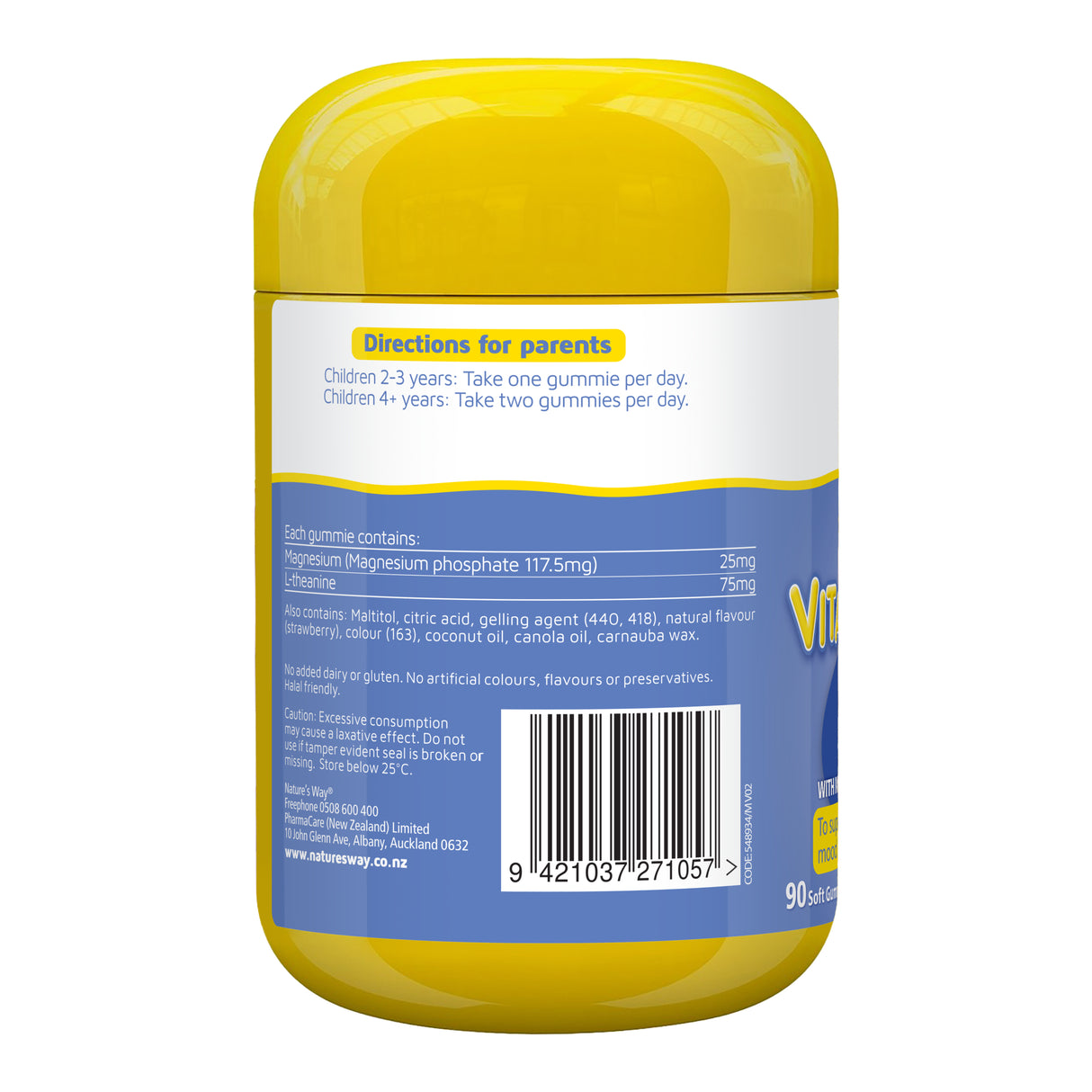 Nature's Way Kids Smart Vita Gummies Calm 90