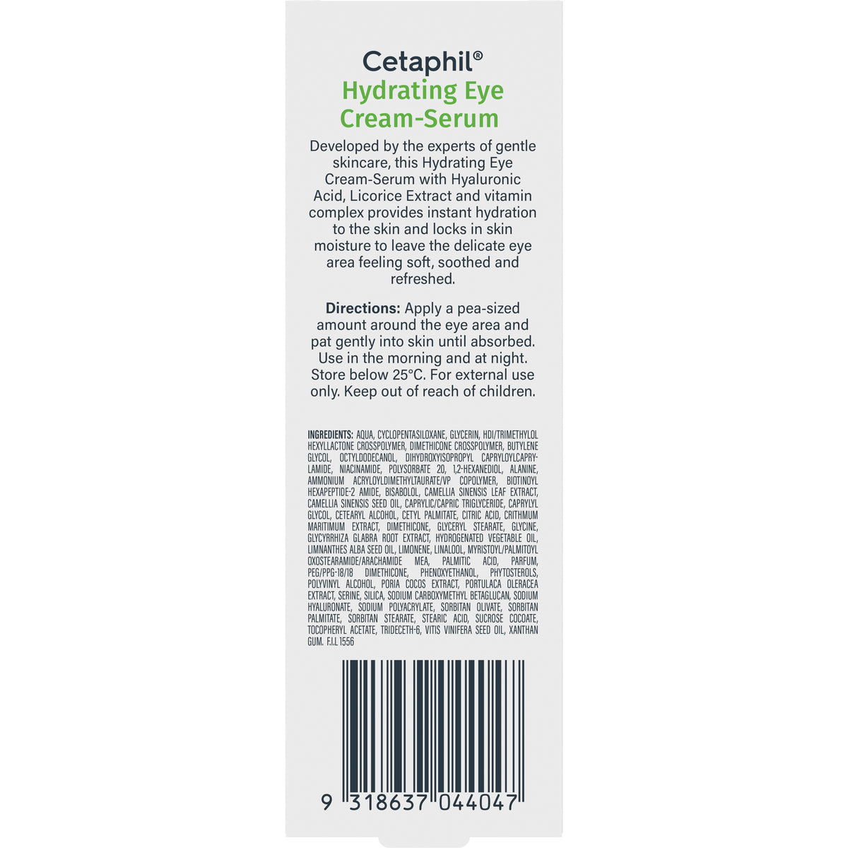 CETAPHIL Hydrating E/Cr Serum 14ml