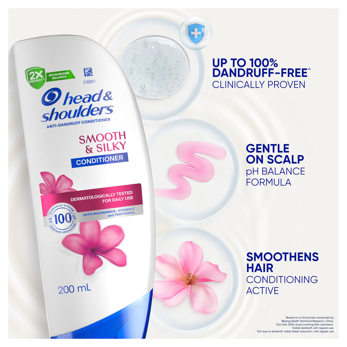 Head & Shoulders Smooth & Silky Conditioner 200 mL