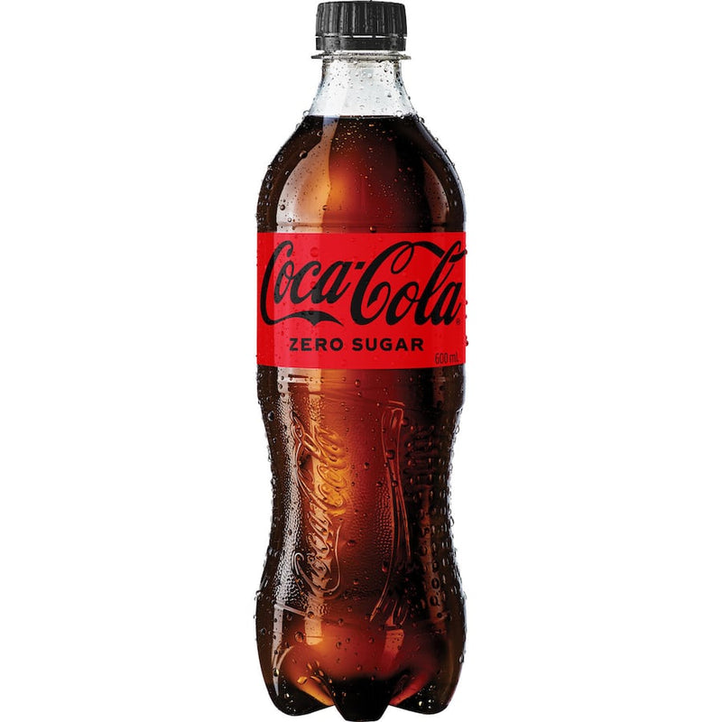 Coca-Cola Zero Sugar Soft Drink 600ml